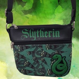 Harry Potter Slytherin Crossbody Purse Bag by Loungefly Hot Topic